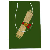 Glitter Diploma Afstuderen Medium Cadeauzakje (Voorkant)