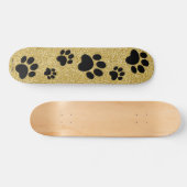 Glitter Dog schildert moderne meisjes Persoonlijk Skateboard (Horizontaal)