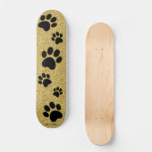 Glitter Dog schildert moderne meisjes Persoonlijk Skateboard (Voorkant)