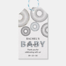 Glitter Donut Baby Baby Shower voor Jongen