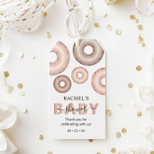 Glitter Donut Baby Sprinkle Girl Baby shower
