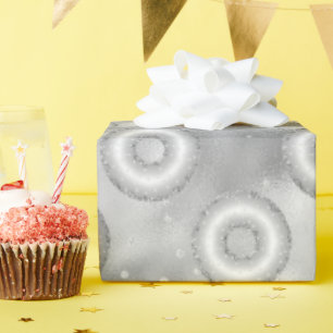 Glitter Donut Confetti Pattern Cadeaupapier