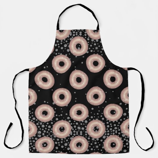 Glitter Donut Confetti Pattern Schort (Voorkant)