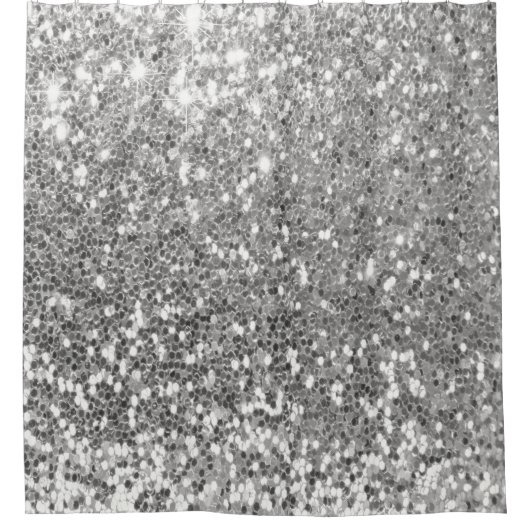 Glitter douchegordijn (Voorkant)