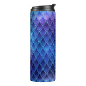 Glitter Draak Schubpatroon Thermosbeker (Gedraaid links)