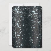 Glitter Dress Sweet 16-partij Kaart (Achterkant)