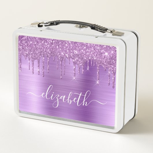 Glitter Drift Paars op maat (Achterkant)