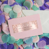 Glitter Drift Roos Diamond Return Address Labels