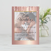 Glitter Drift Vellum Overlay Wedding Invitation