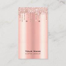 Glitter Drijft Roos Goudjuwelen oorscherm