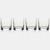 Glitter Drinkware Set Whisky Glas (Achterkant)