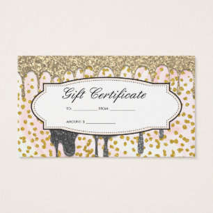 Glitter Drip   Glamour   Schoonheid Visitekaartje