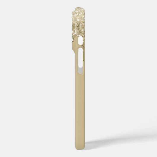 Glitter Drip iPhone 16 Pro Hoesje (Achterkant / Links)