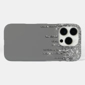 Glitter Drip iPhone 16 Pro Hoesje (Achterkant (horizontaal))