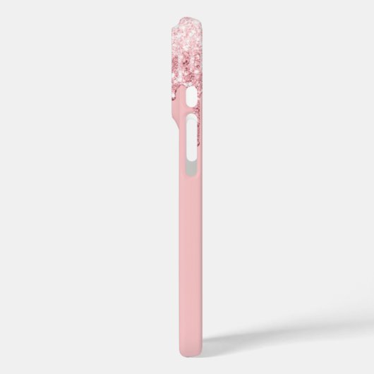 Glitter Drip iPhone 16 Pro Hoesje (Achterkant / Links)