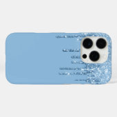 Glitter Drip iPhone 16 Pro Hoesje (Achterkant (horizontaal))