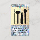 Glitter Drip | make-up kit Visitekaartje (Voorkant)