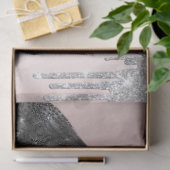 Glitter Drips,Dress,Eiffel Tower Sweet 16 Tissuepapier (Geschenk)