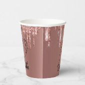 Glitter Drivers Bridal | Bachelorette Party Ring Papieren Bekers (Rechts)