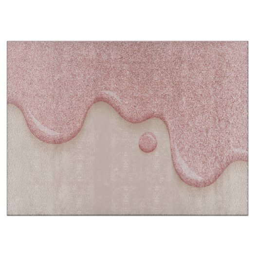 Glitter Driving Paint Cutting Board Snijplank (Voorkant)