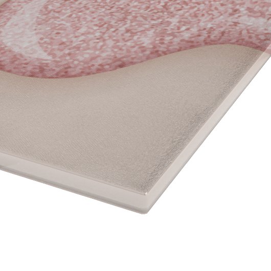 Glitter Driving Paint Cutting Board Snijplank (Hoek)