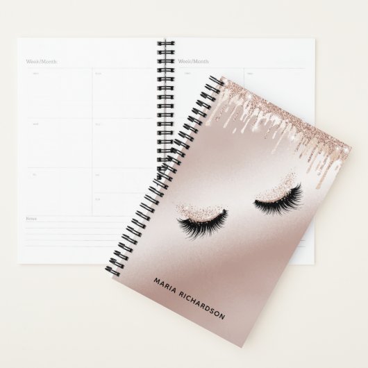 Glitter Druppels Make-up Wenkbrauw Eyes Lashes Roo Planner (Display)