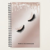 Glitter Druppels Make-up Wenkbrauw Eyes Lashes Roo Planner (Voorkant)