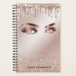 Glitter Druppels Make-up Wenkbrauw Eyes Lashes Roo Planner