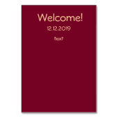 Glitter editable sterren tonen een rood gouden har kaart (Achterkant)