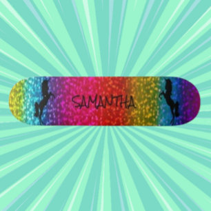 Glitter Eenhoorn Persoonlijk Skateboard