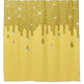 Glitter-effect en spaarpjes uitstrijken douchegordijn (Voorkant)