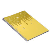 Glitter-effect en spaarpjes uitstrijken notitieboek (Rechterzijde)