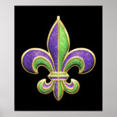 Glitter Effect Mardi Gras 2022 Poster (Voorkant)