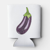 Glitter Eggplant Blikjeskoeler (Achterkant)