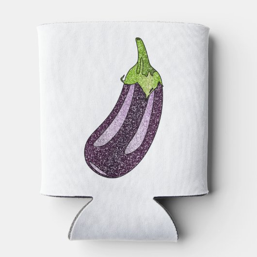 Glitter Eggplant Blikjeskoeler (Achterkant)