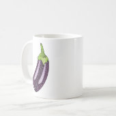 Glitter Eggplant Koffiemok (Voorkant links)