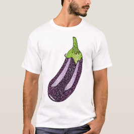 Glitter Eggplant T-shirt
