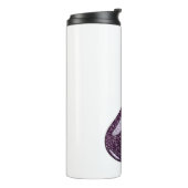 Glitter Eggplant Thermosbeker (Gedraaid links)