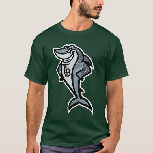 Glitter Elbee California State University Long Bea T-shirt (Voorkant)