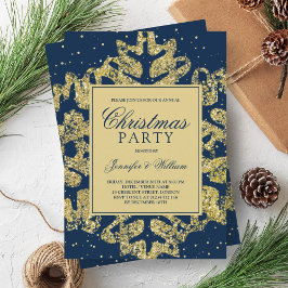 Glitter Elegant Xmas Holiday Kaart