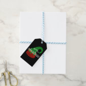 Glitter Elf Pet Cadeaulabel (Met Touw)