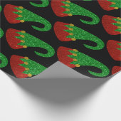 Glitter Elf Pet Cadeaupapier (Hoek)