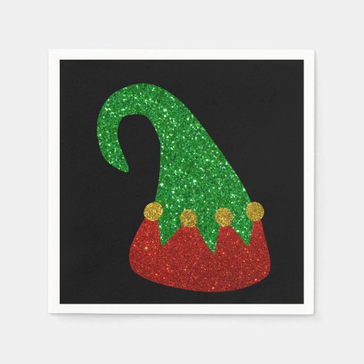 Glitter Elf Pet Napkins Servet (Voorkant)