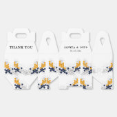 glitter  eligine bedankdoosjes (Ongevouwen)