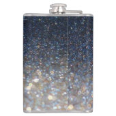 Glitter en Bokeh Heupfles (Achterkant)