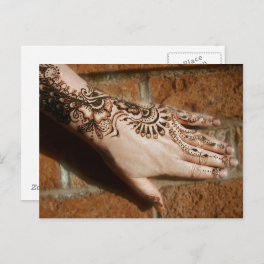 Glitter en Bricks Briefkaart (Voorkant / Achterkant)