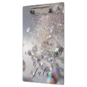 Glitter en diamanten klembord (Links)