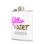 Glitter en Dirt Ma van Beide Moeder Goft Heupfles (Links)