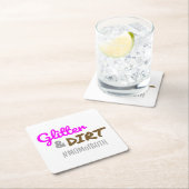 Glitter en Dirt Ma van Beide Moeder Goft Kartonnen Onderzetters (Insitu)