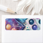 Glitter en Glam make-up paletten retouradres Etiket (Insitu)